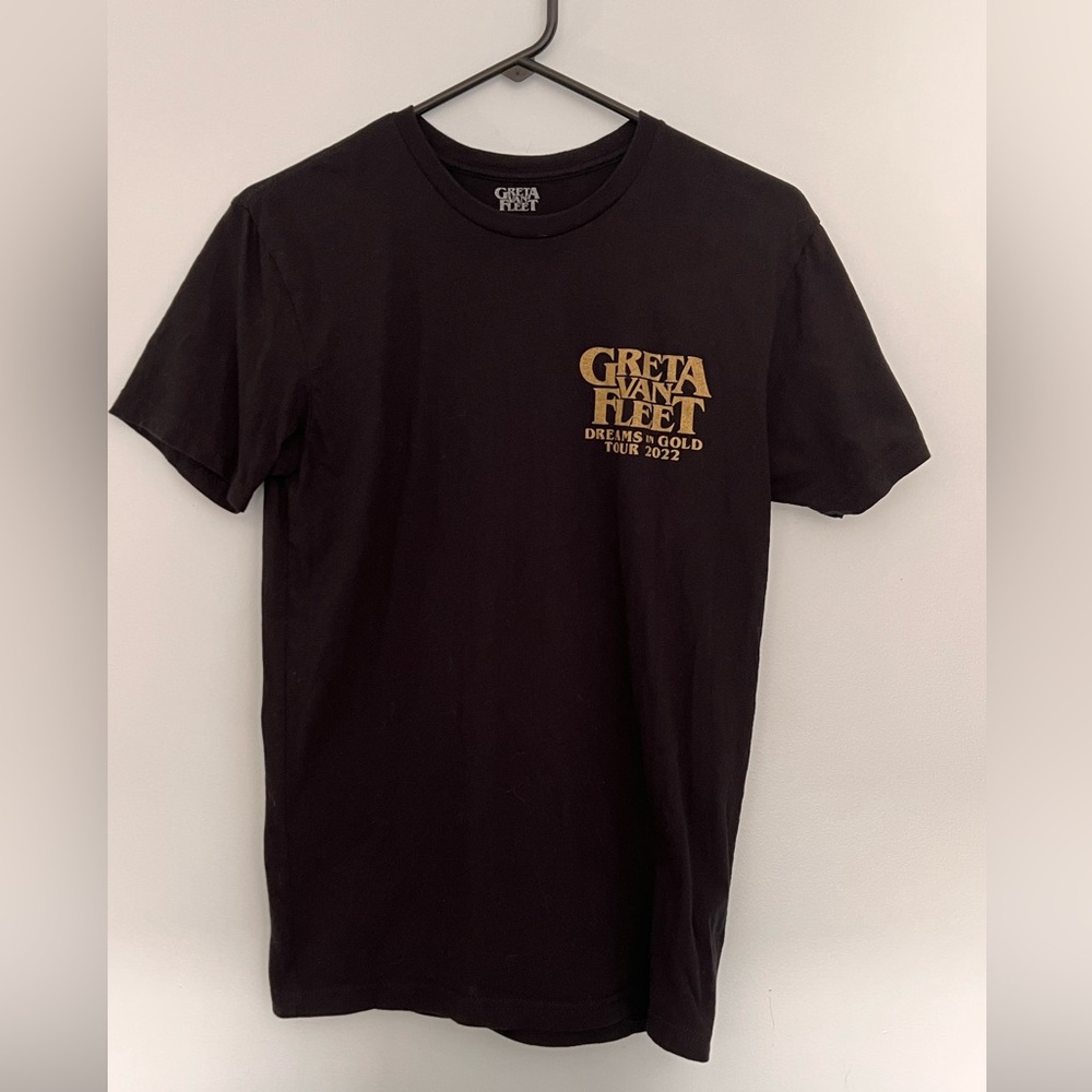 Greta Van Fleet Dreams in Gold 2022 tour t-shirt 💭 💰
